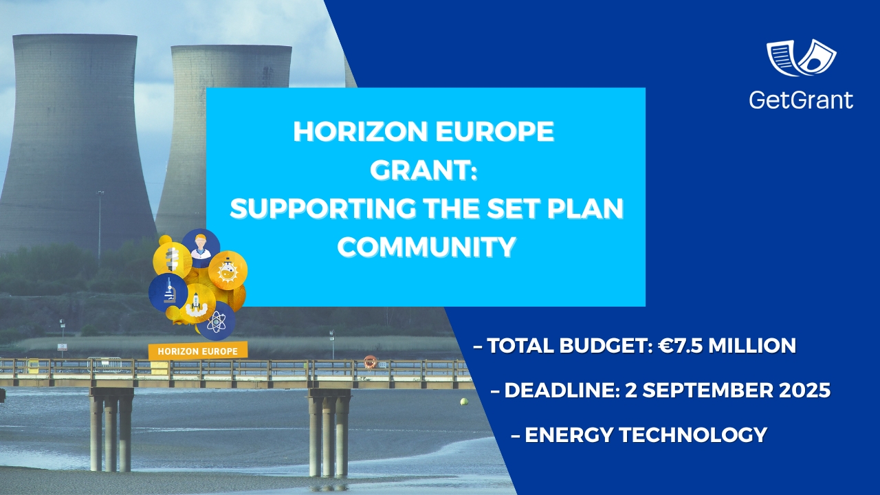 Horizon Europe Grant: Supporting the SET Plan Community in Energy Technology Coordination