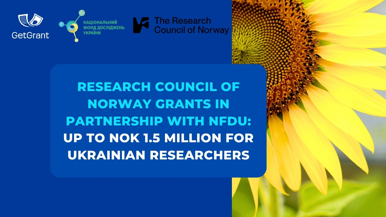 Research Council of Norway Grants in Partnership with NFDU: Up to NOK 1.5 Million for Ukrainian Researchers