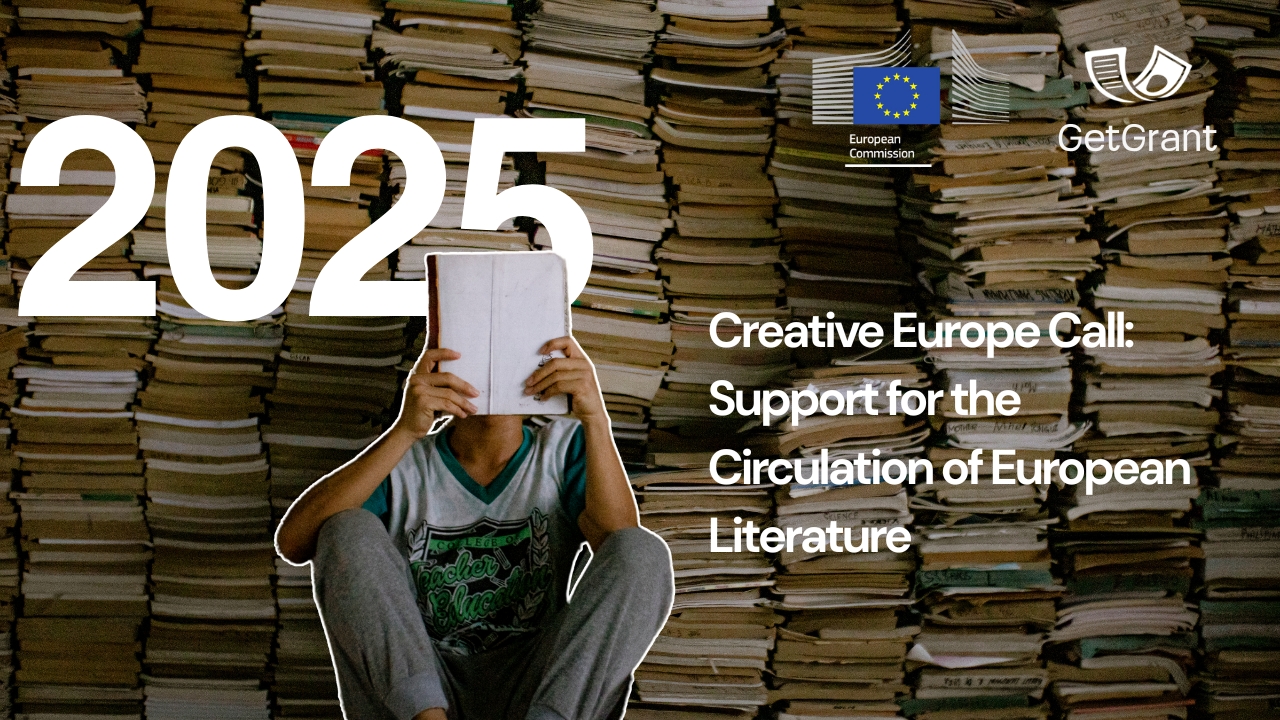 Creative Europe Call: Support for the Circulation of European Literature