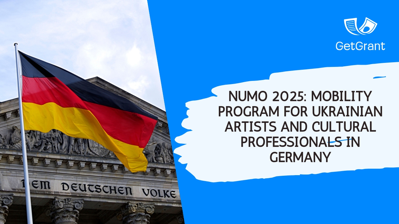 NUMO 2025: Mobility Program for Ukrainian Artists and Cultural Professionals in Germany
