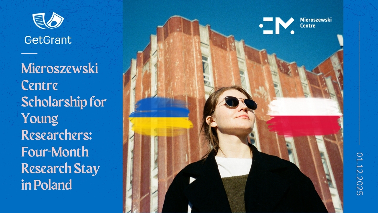 Mieroszewski Centre Scholarship for Young Researchers: Four-Month Research Stay in Poland