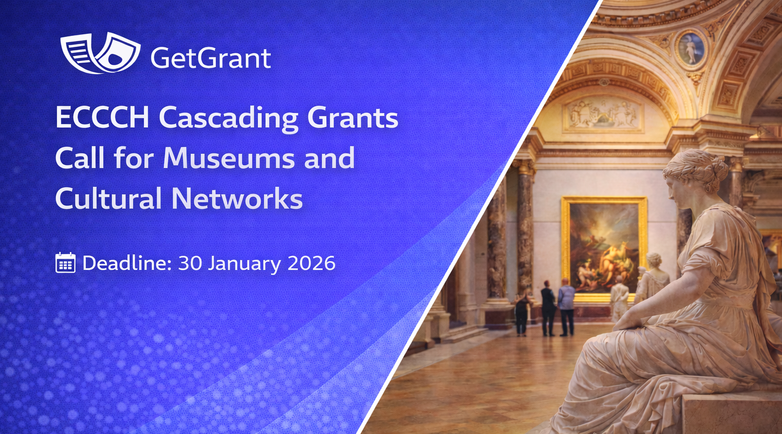 Grant call – ECCCH Cascading Grants for museums, cultural organisations and networks