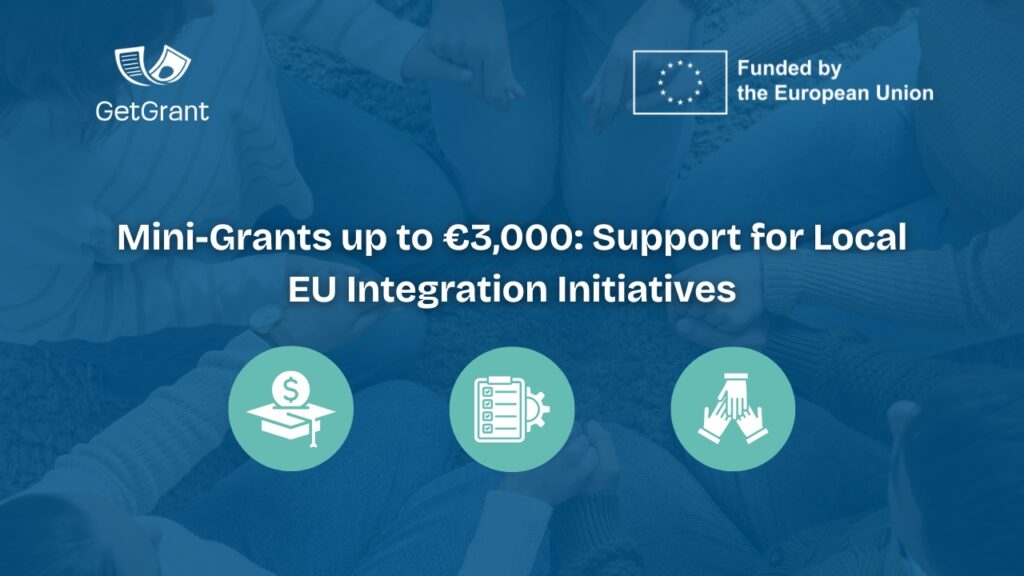 Mini-Grants up to €3,000: Support for Local EU Integration Initiatives