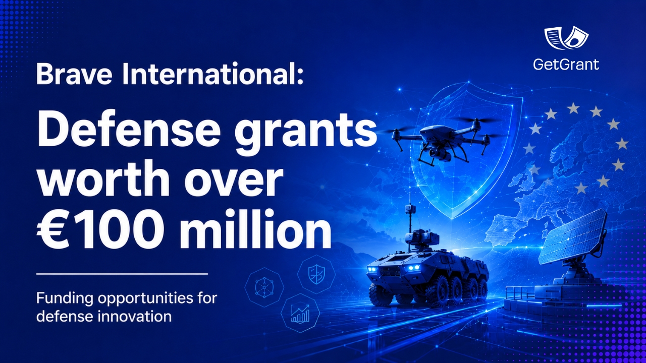 Brave International: over €100M in defense grants