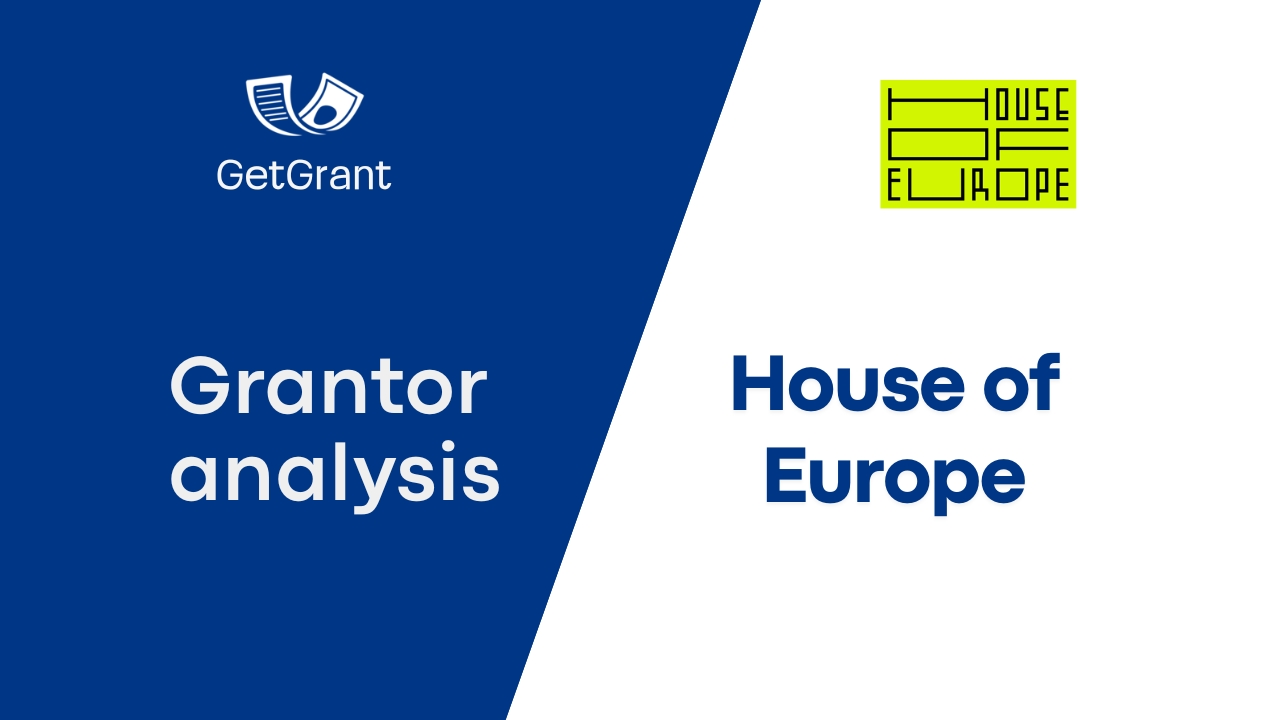 House of Europe: Donor Analysis and Grant Lines 2026