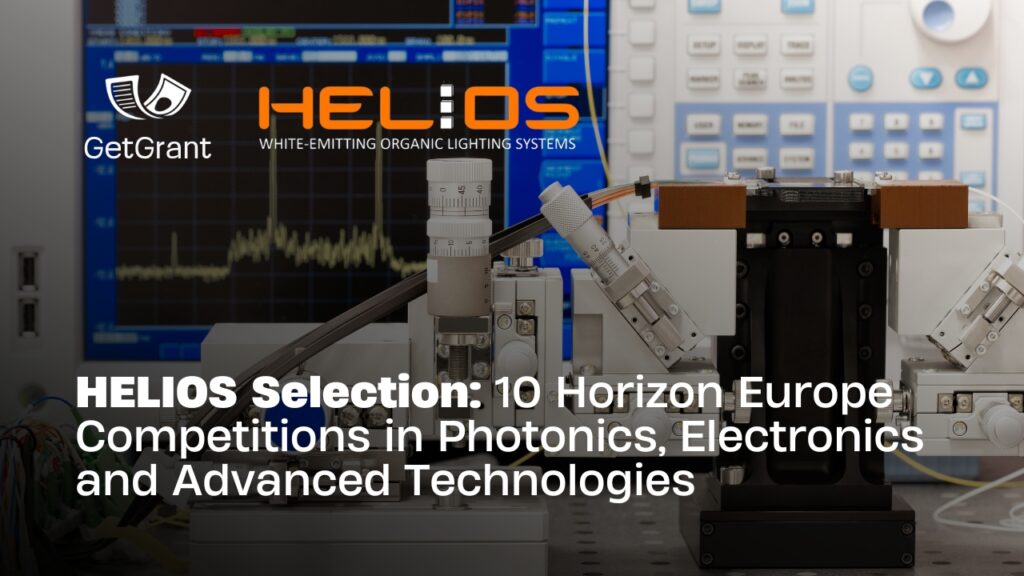 HELIOS digest 3: 10 Horizon Europe calls
