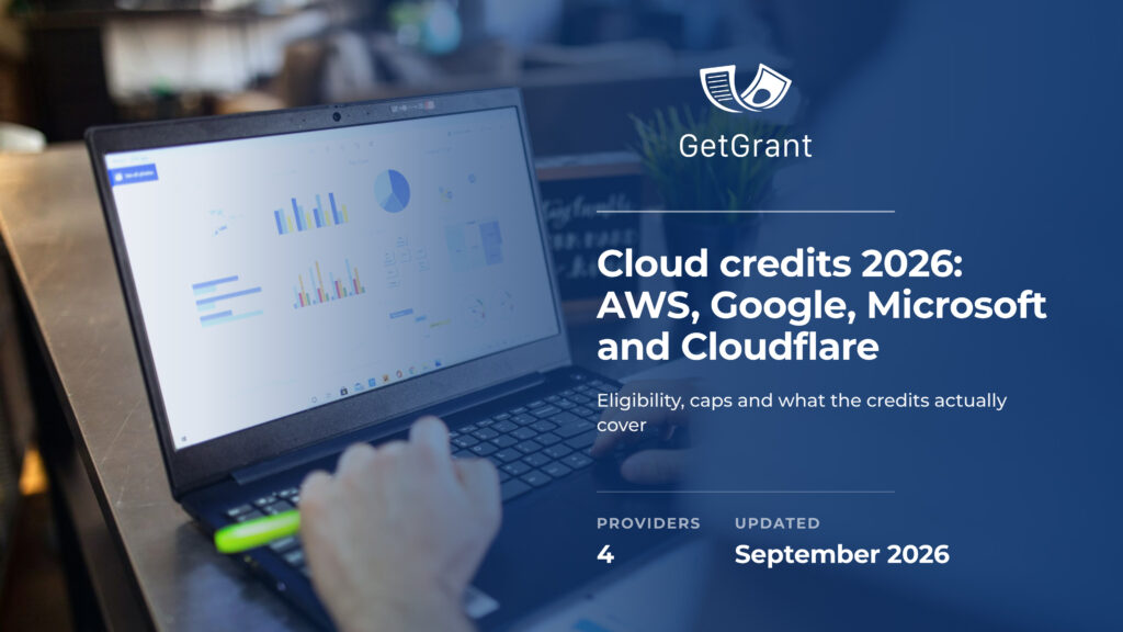 Cloud credits for startups 2026: AWS, Google, Microsoft and Cloudflare compared