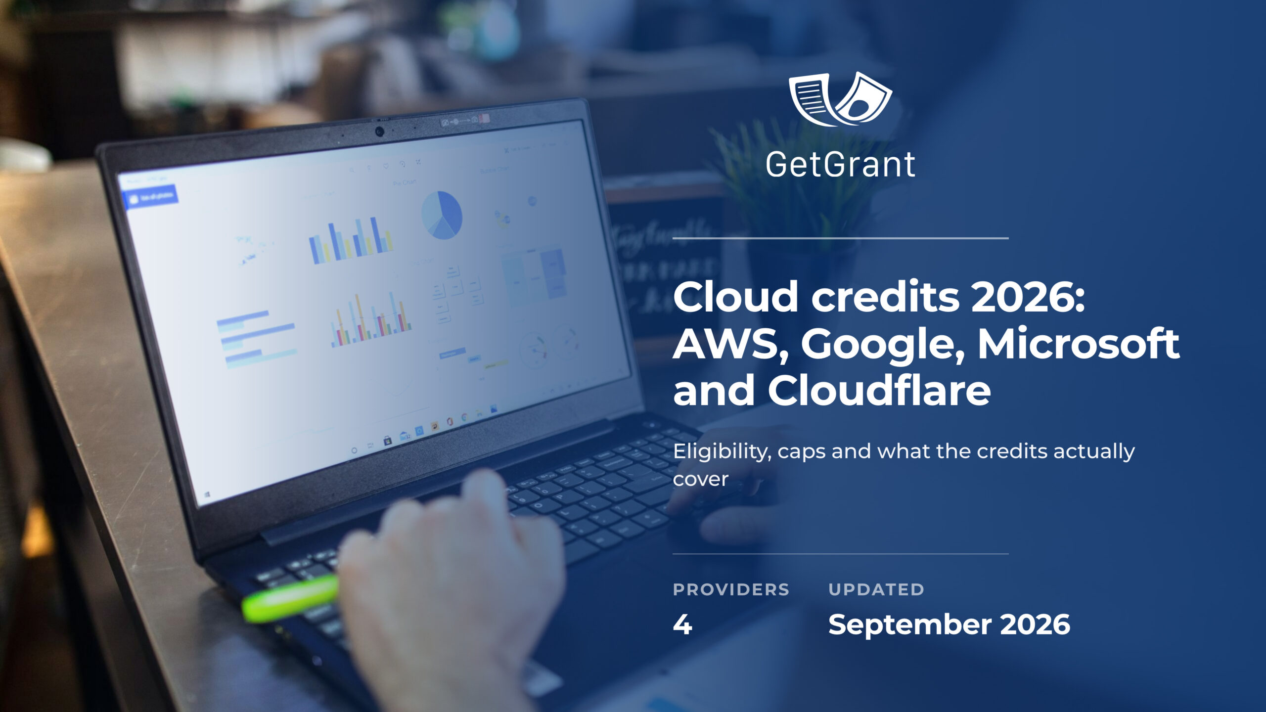 Cloud credits for startups 2026: AWS, Google, Microsoft and Cloudflare compared